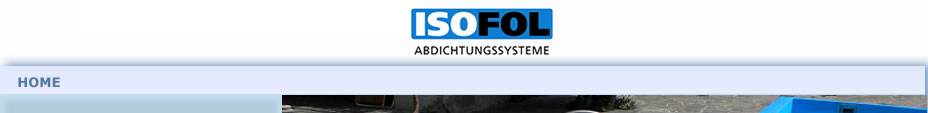 ISOFOL KG, Schwimmbad Bau, Abdichtungssysteme
