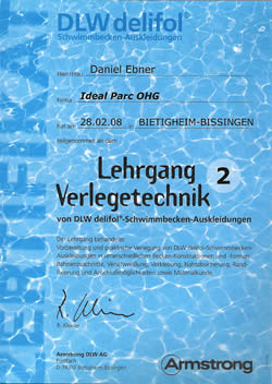 Zertifikat DLW Lehrgang 1